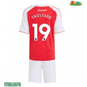 Arsenal Leandro Trossard #19 Hemmaställ Barn 2025-26 Kortärmad (+ Korta byxor)